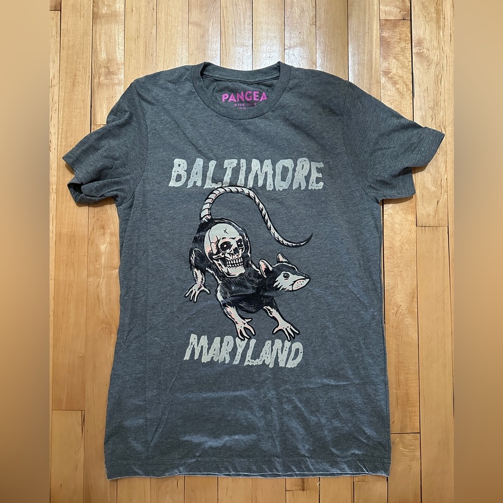 Pangea Printing Baltimore Rat Skull T-shirt